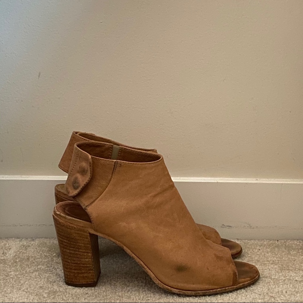 Mimosa Tan Leather Mules - Picture 8 of 10